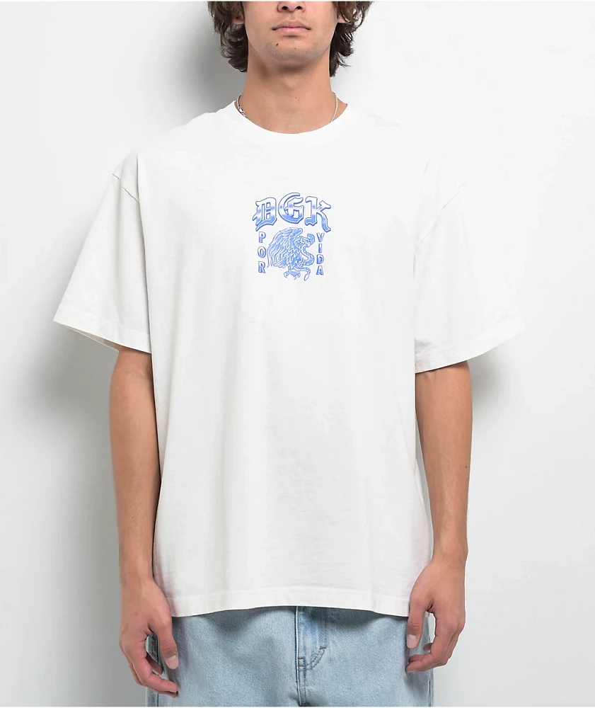 DGK Vida Avenue Heavyweight White T-Shirt