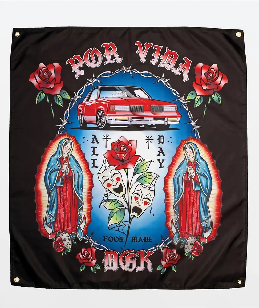 DGK Vida Loco Black Banner