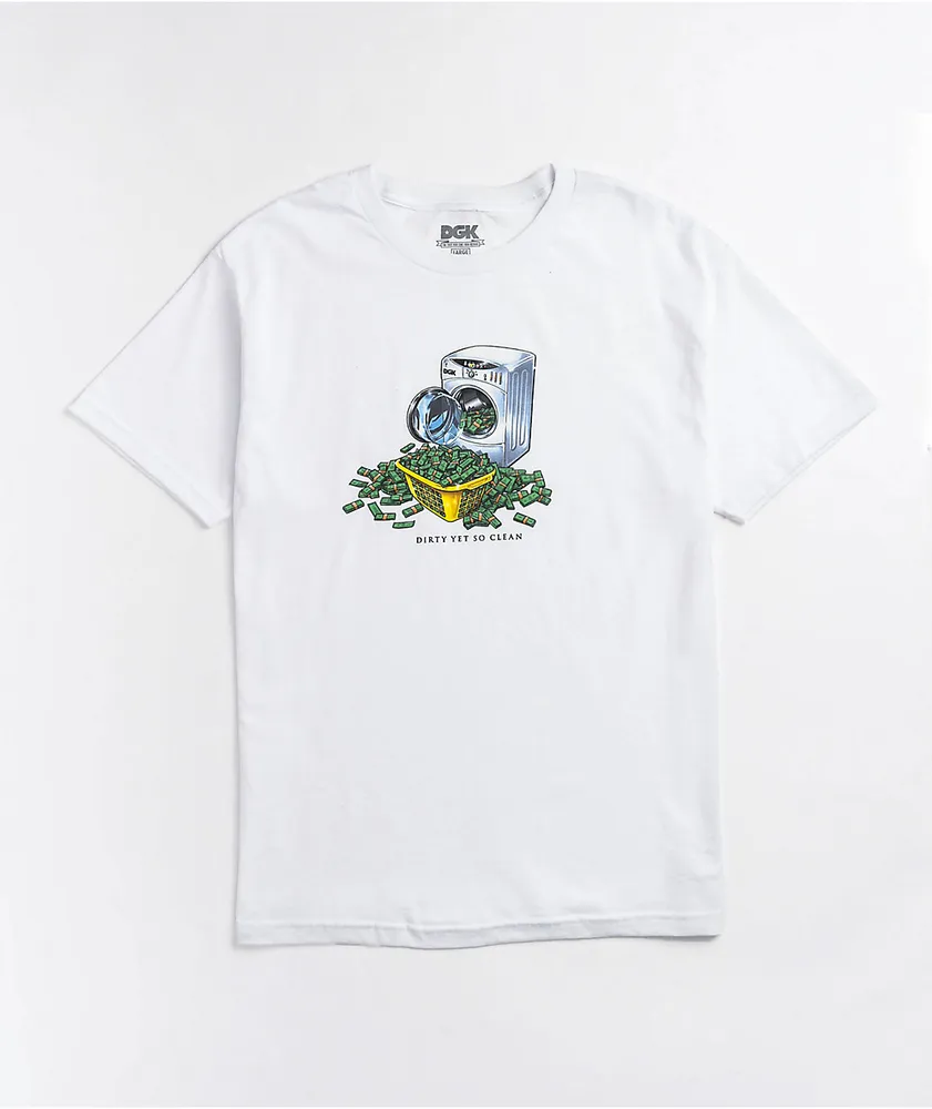 DGK Washed White T-Shirt