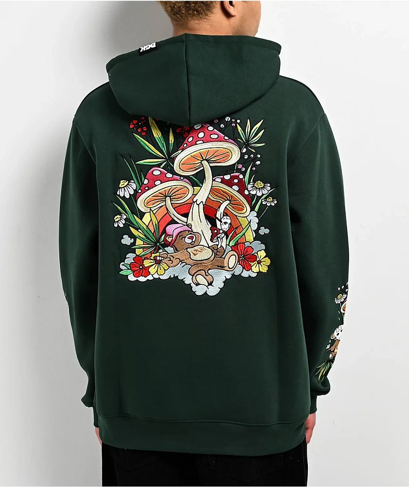 DGK Wonderland Green Hoodie