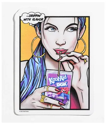 DGK X Kool-Aid Pouch Sticker