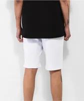 DGK Zen White Sweat Shorts