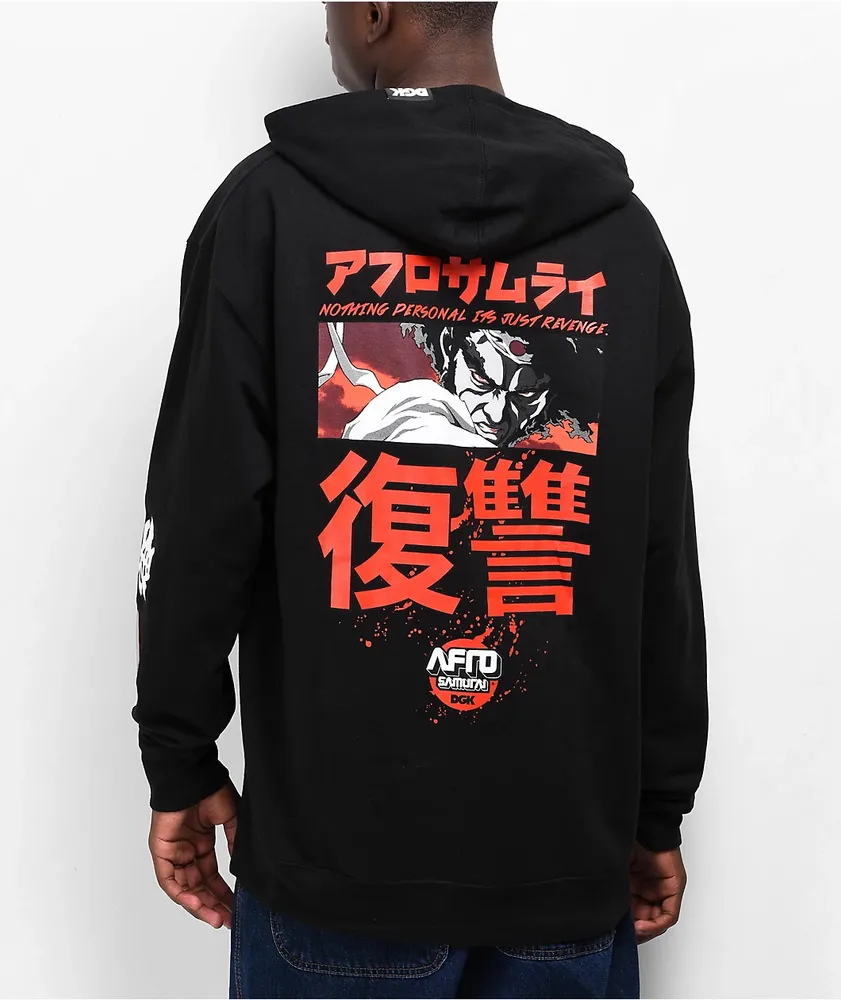 DGK x Afro Samurai Afro Black Hoodie