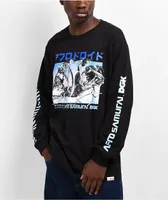 DGK x Afro Samurai Afro Droid Black Long Sleeve T-Shirt