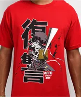 DGK x Afro Samurai Afro Red T-Shirt