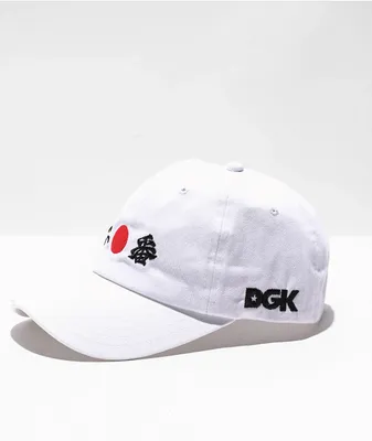 DGK x Afro Samurai Niban White Strapback Hat