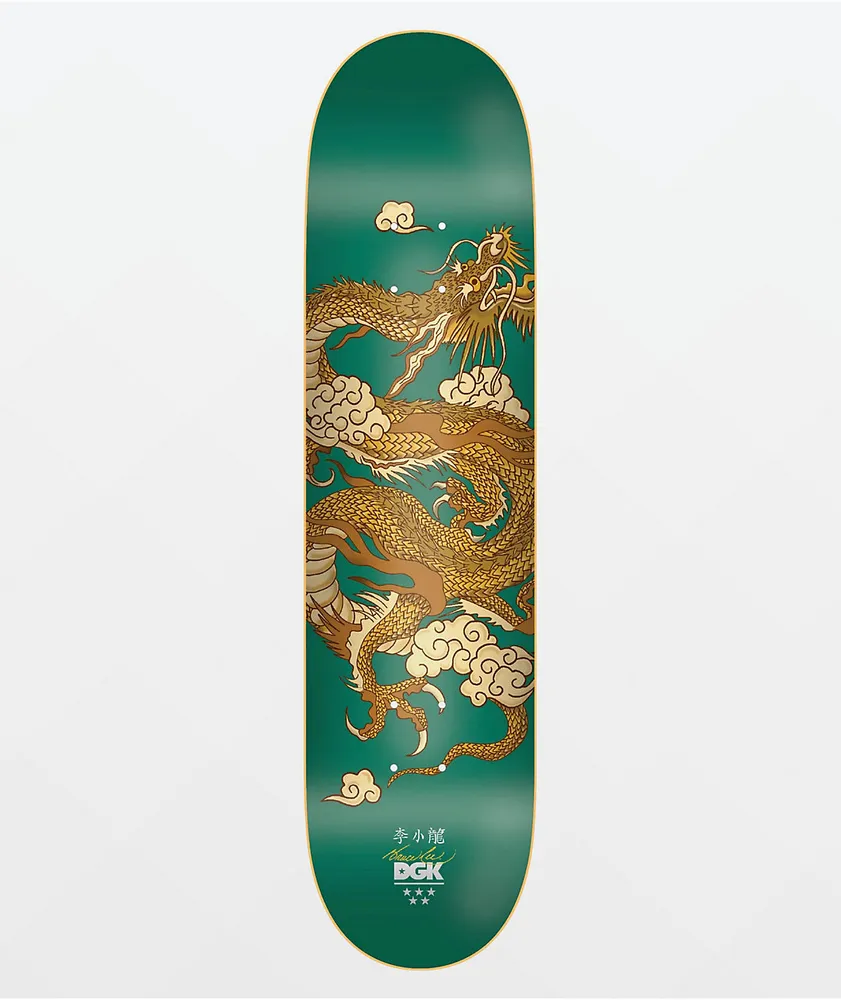 DGK x Bruce Lee Golden Dragon 8.25" Skateboard Deck