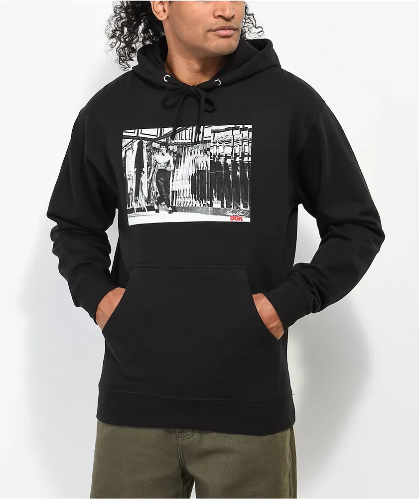 DGK x Bruce Lee Reflection Black Hoodie