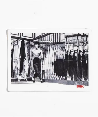 DGK x Bruce Lee Reflection Sticker