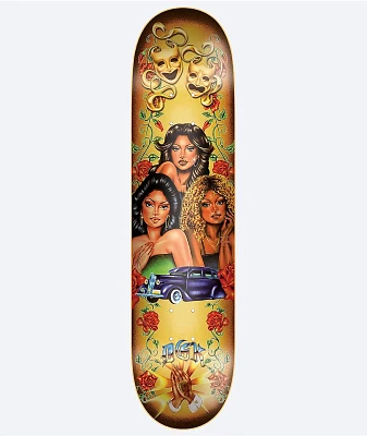DGK x Hey Ruca Hermanas 8.25" Skateboard Deck