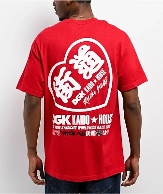 DGK x Kaido House Konbini Red T-Shirt