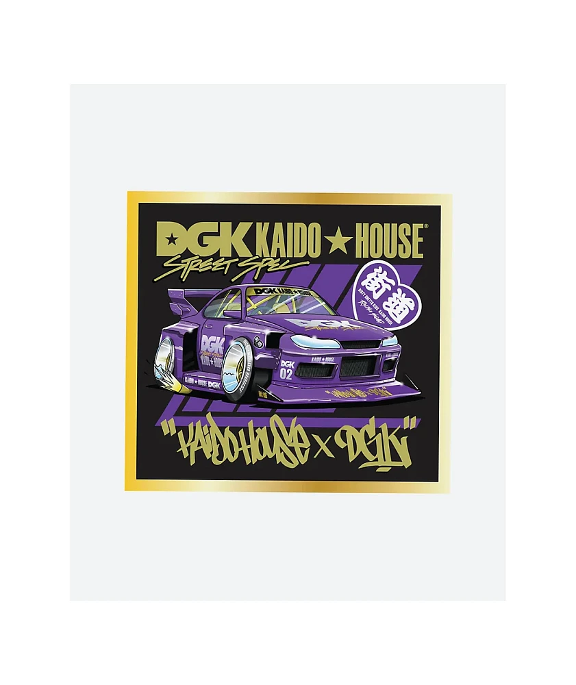 DGK x Kaido House Roulette Sticker