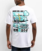 DGK x Kaido House Zokusha White T-Shirt