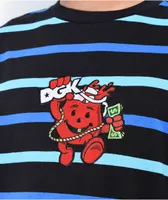 DGK x Kool-Aid Crash Black & Blue Stripe T-Shirt