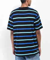 DGK x Kool-Aid Crash Black & Blue Stripe T-Shirt