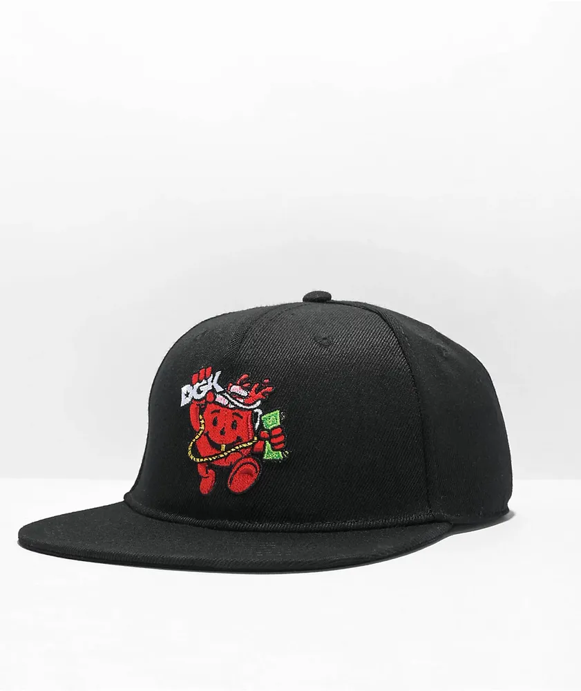 DGK x Kool-Aid Smash Black Snapback Hat