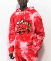 DGK x Kool-Aid Smash Red Tie Dye Hoodie