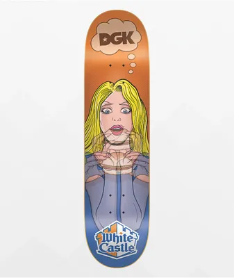 DGK x White Castle Lenticular Crave Life 8.0" Skateboard Deck