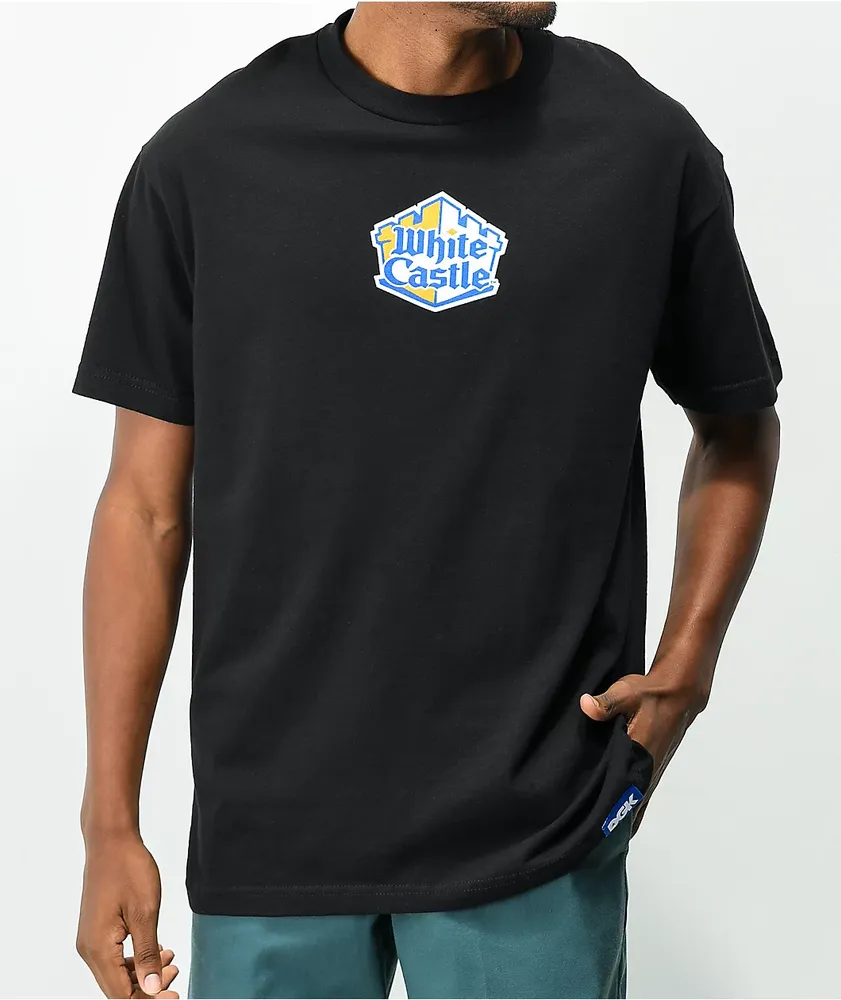 DGK x White Castle Lock Up Black T-Shirt