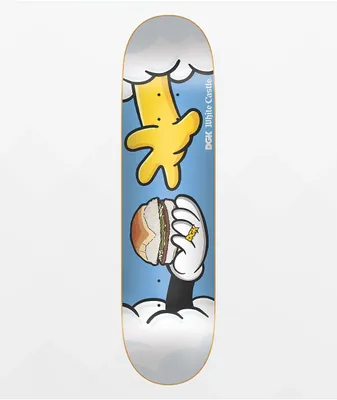 DGK x White Castle Pass The Crave 8.25" Skateboard Deck