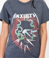 DREAM Anxiety Skull Grey T-Shirt