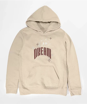 DREAM Everything's Melting Beige Hoodie