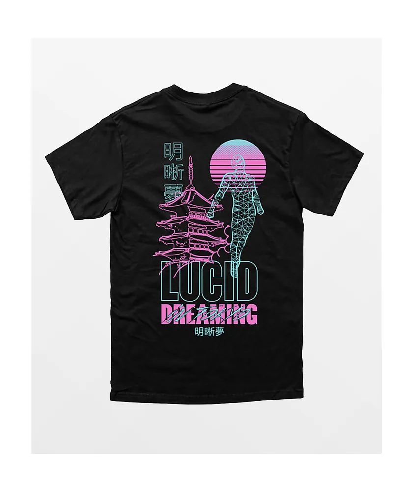 DREAM Lucid Dreaming Black T-Shirt
