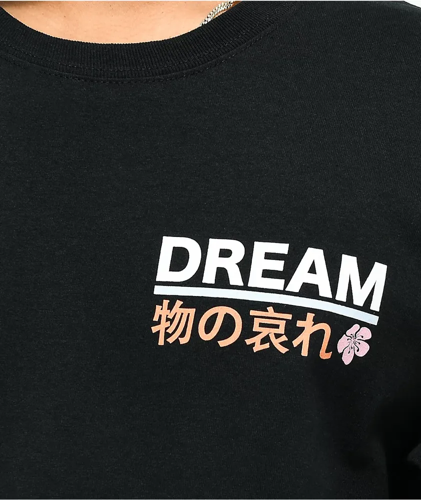 DREAM Mono No Aware Long Sleeve Black T-Shirt