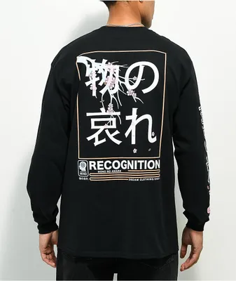 DREAM Mono No Aware Long Sleeve Black T-Shirt