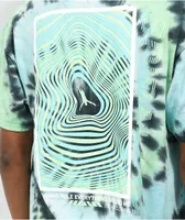 DREAM Spiraling Blue & Green Tie Dye T-Shirt