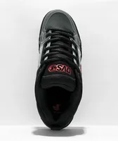 DVS Comanche Black, Grey & Red Skate Shoes