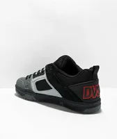 DVS Comanche Black, Grey & Red Skate Shoes
