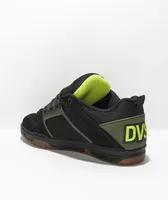 DVS Comanche Black, Olive, & Gum Skate Shoes