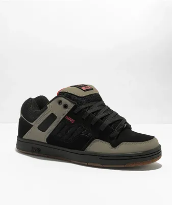 DVS Enduro 125 Brown, Black & Red Skate Shoes