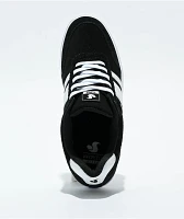 DVS Milan CS Black & White Skate Shoes