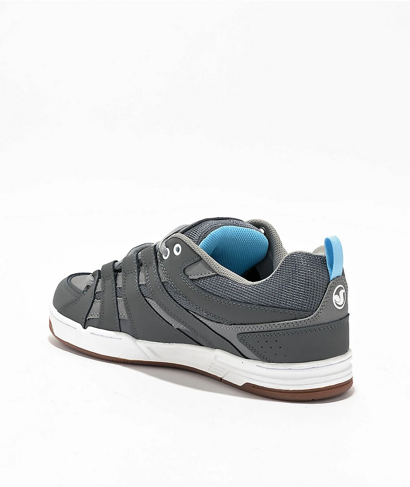 DVS Primo Grey & White Skate Shoes