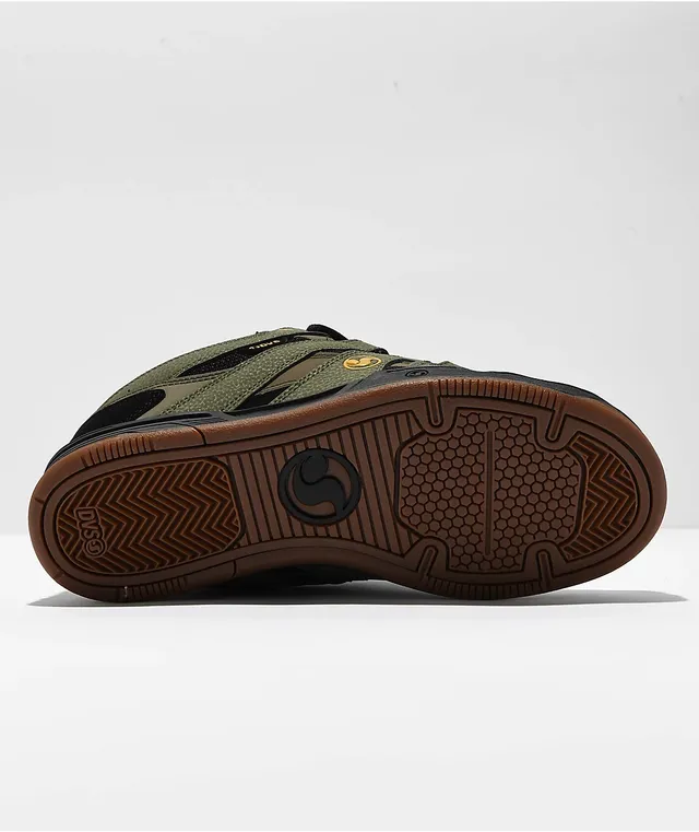 DVS Primo Olive & Black Skate Shoes