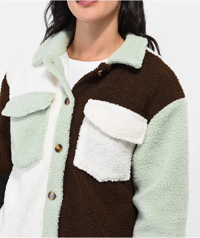Street Color Block Patchwork Turndown Collar Outerwear Street Color Block Patchwork Turndown Collar Outerwear