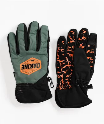 Dakine Crossfire Green Snowboard Gloves