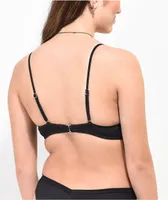 Damsel Alexis Thick Rib Black Triangle Bikini Top