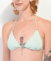 Damsel Cassie Mint Triangle Bikini Top