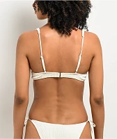 Damsel Lily Pucker Vanilla Underwire Bikini Top