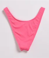 Damsel Lyssa Pink High Leg Bikini Bottom