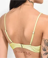 Damsel Paige Yellow Triangle Bikini Top