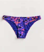 Damsel Tortuga Purple, Blue, & Orange Cheeky Bikini Bottom