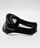 Dang OG V4 Matte Black & Black Smokey Snowboard Goggles