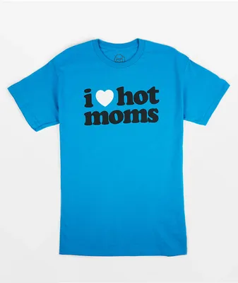 Danny Duncan I Heart Hot Moms Blue T-Shirt