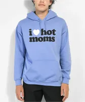 Danny Duncan I Heart Hot Moms Lavender Hoodie