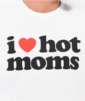 Danny Duncan I Heart Hot Moms White Long Sleeve T-Shirt
