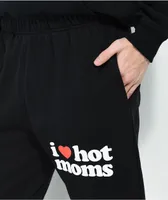 Danny Duncan I Heart Moms Black Sweatpants